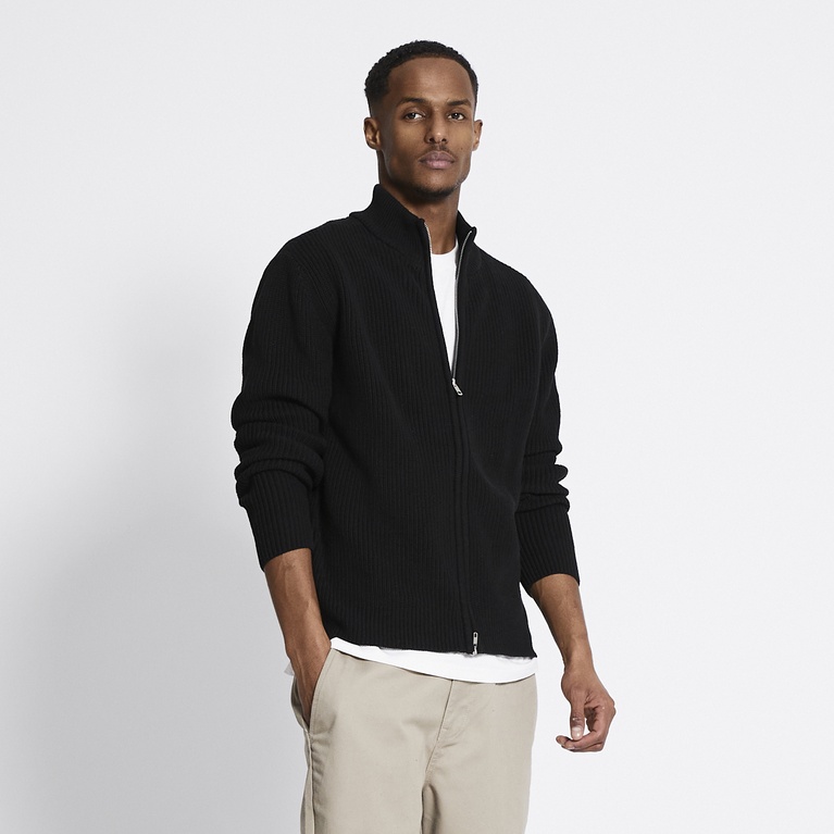 Zip sweater "Frippe"